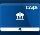 Bank Transfer C$5 CAD thumb 1