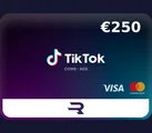 TikTok 250 EUR Gift Card (Global) thumb 2