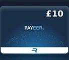 Payeer 10 GBP Payment Card (Global) thumb 1
