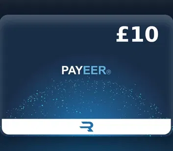 Payeer 10 GBP Payment Card (Global)