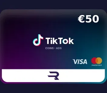 TikTok 50 EUR Gift Card (Global)