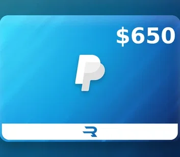 PayPal 650 USD Payment Card (Global)