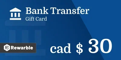 Bank Transfer C$30 CAD gallery image 1