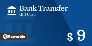 Bank Transfer $9 USD