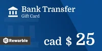 Bank Transfer C$25 CAD thumb 1