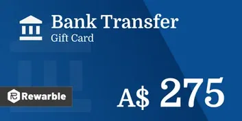Bank Transfer A$275 AUD