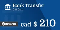 Bank Transfer C$210 CAD thumb 1