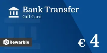 Bank Transfer €4 EUR
