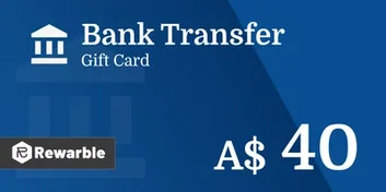 Bank Transfer A$40 AUD