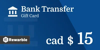 Bank Transfer C$15 CAD gallery image 1