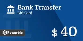 Bank Transfer $40 USD
