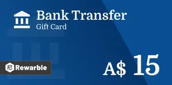 Bank Transfer A$15 AUD