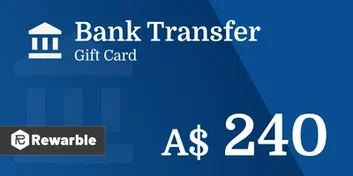 Bank Transfer A$240 AUD