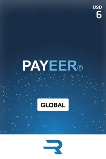 Payeer 6 USD Payment Card (Global)