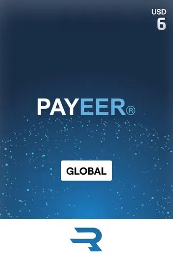 Payeer 6 USD Payment Card (Global)