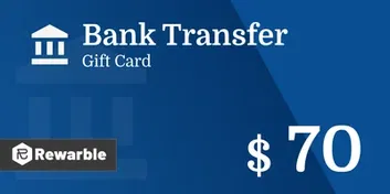 Bank Transfer $70 USD