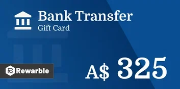 Bank Transfer A$325 AUD