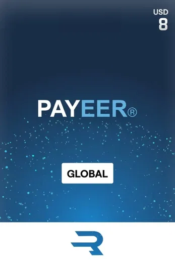 Payeer 8 USD Payment Card (Global) gallery image 1