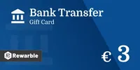 Bank Transfer €3 EUR thumb 1