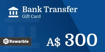 Bank Transfer A$300 AUD