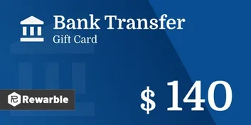 Bank Transfer $140 USD