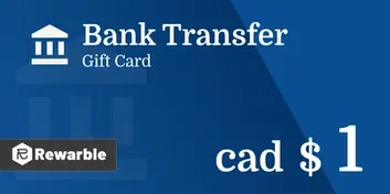Bank Transfer C$1 CAD