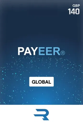 Payeer 140 GBP Payment Card (Global) gallery image 1