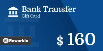 Bank Transfer $160 USD
