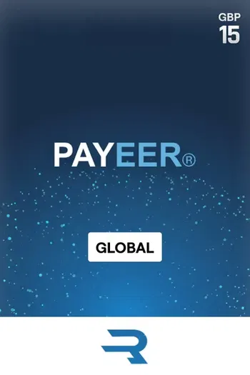 Payeer 15 GBP Payment Card (Global)