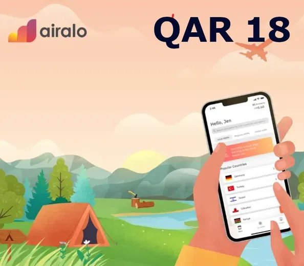 Airalo 18 QAR Gift Card (Qatar) gallery image 2
