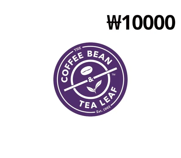Coffee Bean & Tea Leaf 10000 KRW Gift Card (Korea) gallery image 2