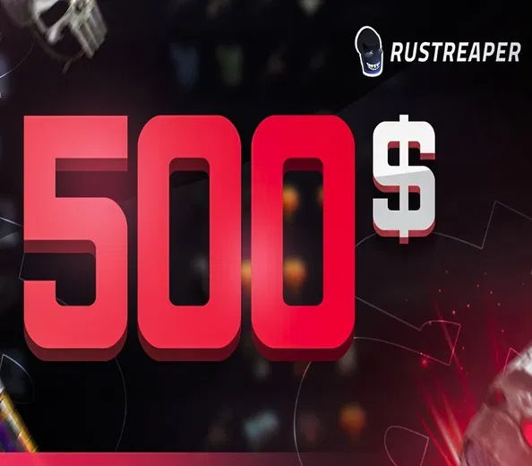 RUSTReaper 500 USD Gift Card (ROW) gallery image 2