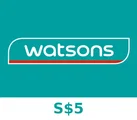 Watsons 5 USD Gift Card (Singapore) thumb 2