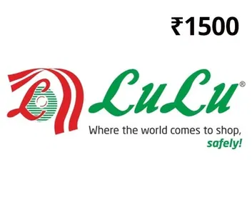 Lulu 1500 Gift Card (India)