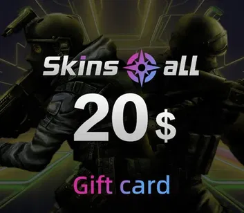 Skinsall.com 20 USD Gift Card (ROW)