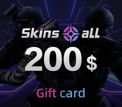 Skinsall.com 200 USD Gift Card (ROW) gallery image 1