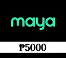 MAYA eWallet 5000 Gift Card (Philippines) thumb 1