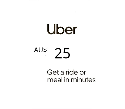 Uber 25 USD Gift Card (Australia) gallery image 2