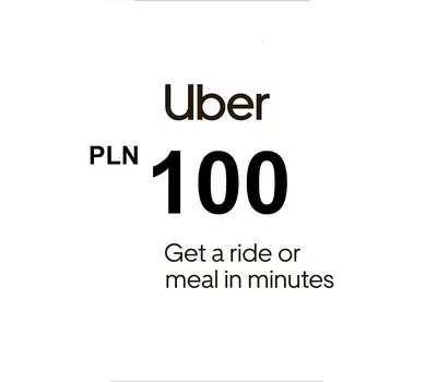 Uber 100 Gift Card (Poland) gallery image 1