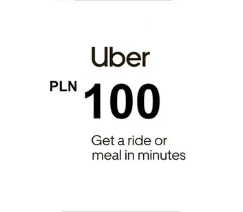 Uber 100 Gift Card (Poland)