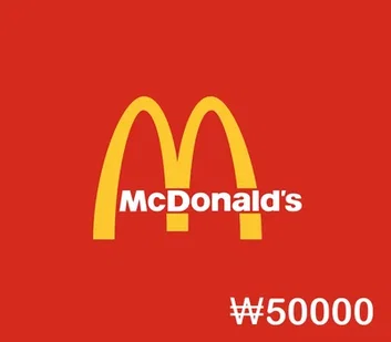McDonald's 50000 Gift Card (Korea)