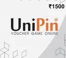 UniPin 1500 Gift Card (India) thumb 2