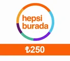 Hepsiburada 250 Gift Card (Turkey) thumb 2