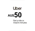 Uber 50 USD Gift Card (Australia) thumb 2
