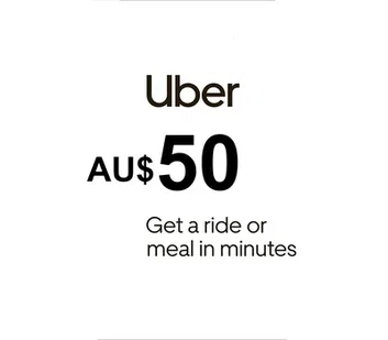 Uber 50 USD Gift Card (Australia)