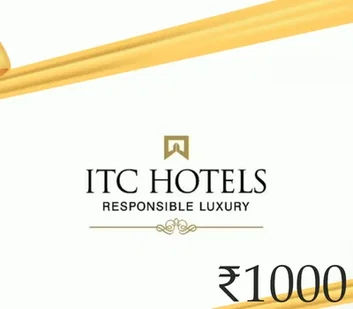 ITC Hotels 1000 Gift Card (India)