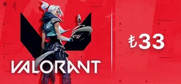 Valorant 33 Gift Card (Turkey)