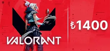 Valorant 1400 Gift Card (Turkey)