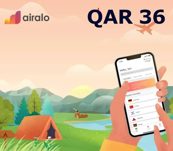 Airalo 36 QAR Gift Card (Qatar) gallery image 2