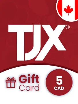 TJX 5 CAD Gift Card (Canada) gallery image 2